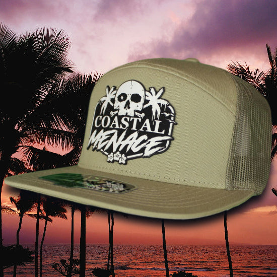 Khaki Founding Threat Trucker