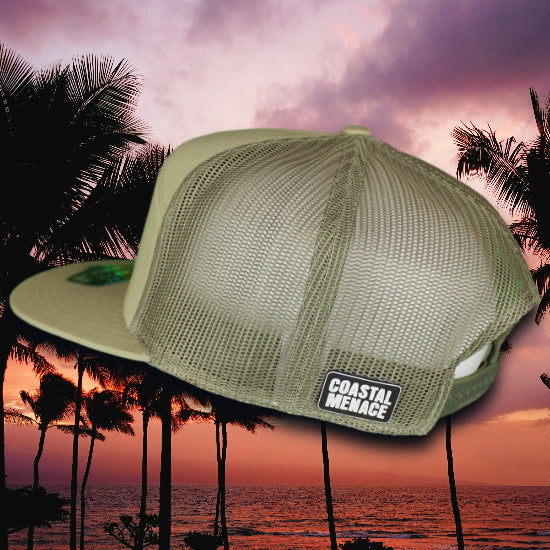 Khaki Founding Threat Trucker