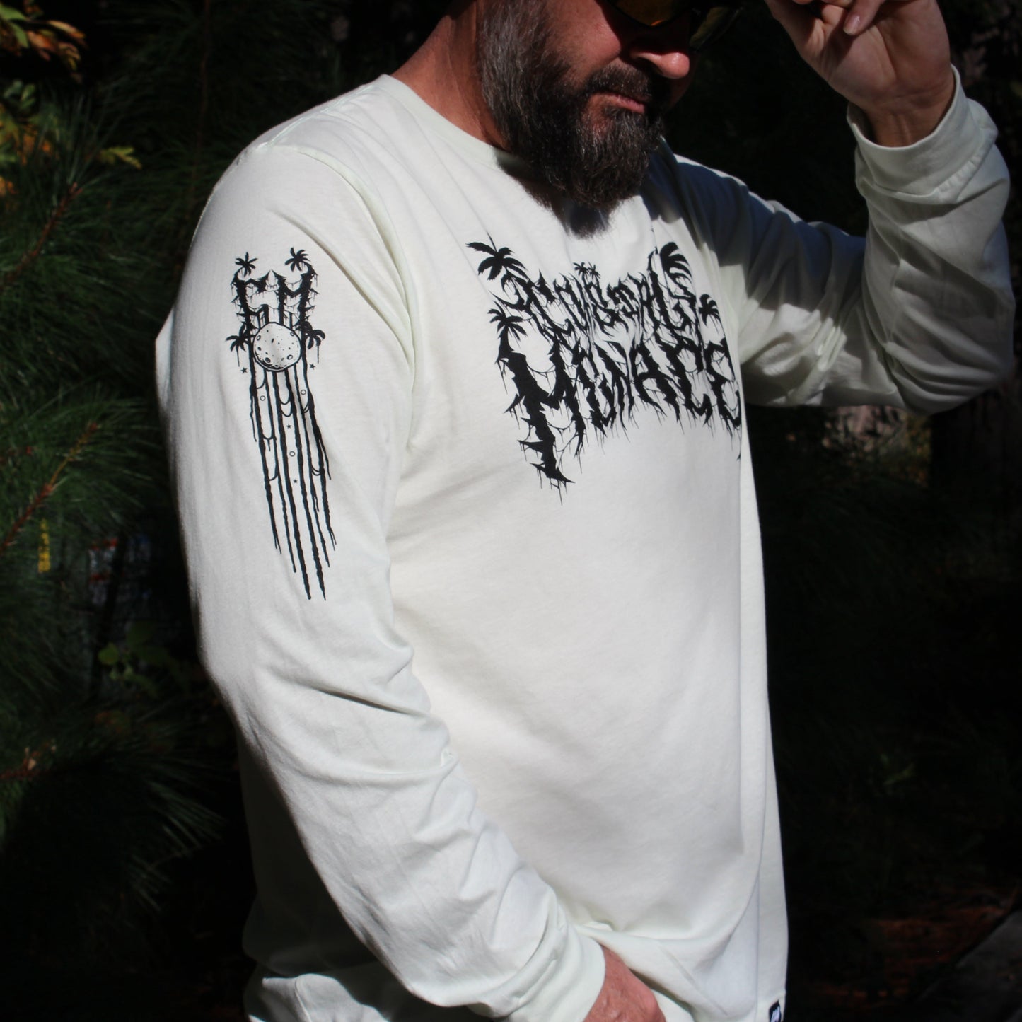 Doom Moon Long Sleeve Tee