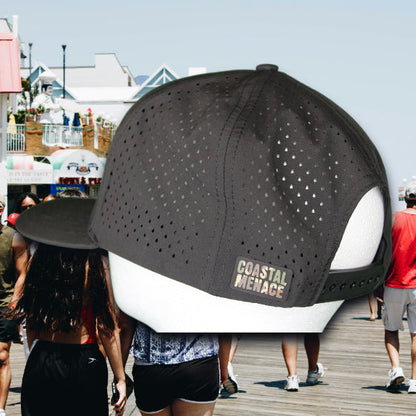 Duck Camo/Black Trucker Hat