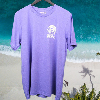 The Dripening Heather Purple Tee
