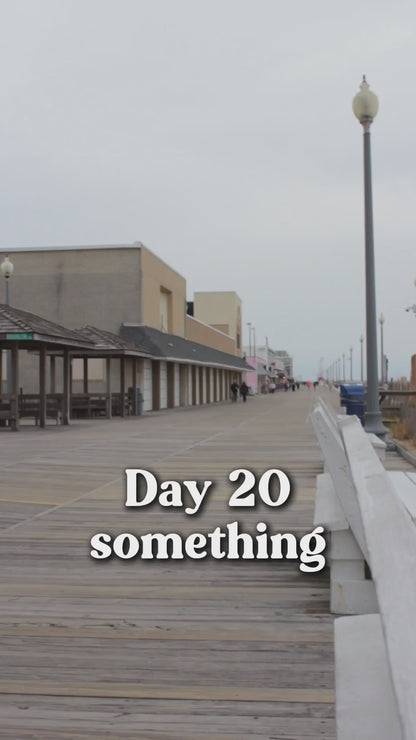 funny video short of hunting seagulls at the beach in a duck camo hoodie